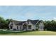 Charming home boasting a modern farmhouse design with a well-manicured lawn and beautiful landscaping at 2468 Rockbridge Nw Rd, Conyers, GA 30012
