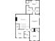Layout for the second floor showing the placement of the primary bedroom and additional bedrooms at 3524 Old Towne Ln, Cumming, GA 30040