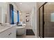 A full bathroom offers modern tub and shower at 211 Linford Dr, Locust Grove, GA 30248