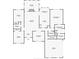 Detailed floor plan showcasing the layout of the main level with dimensions and room names at 2333 Orion Ct, Grayson, GA 30017