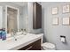 Stylish bathroom with modern vanity and sleek fixtures at 3268 Clairmont Ne, Brookhaven, GA 30329
