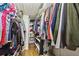 Organized walk-in closet with ample shelving and hanging space for clothes and accessories at 3268 Clairmont Ne, Brookhaven, GA 30329