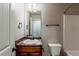 Bathroom featuring a vanity with marble top and a shower and tub combo at 5567 Union Pointe Pl, Union City, GA 30291