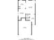 Detailed floor plan showcasing the layout of the first floor, including kitchen, dining, and living areas at 5567 Union Pointe Pl, Union City, GA 30291