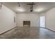 Spacious two car garage featuring a concrete floor and an exit door at 5567 Union Pointe Pl, Union City, GA 30291
