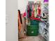Walk-in closet featuring ample storage and organized shelving at 401 Kenley Ct, Mcdonough, GA 30253