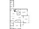 Detailed floor plan showcasing the layout of the home, including the kitchen, bedrooms, living areas, and other rooms at 401 Kenley Ct, Mcdonough, GA 30253