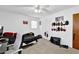 Bedroom with a bed, closet and fan at 1192 Pathfinder Rd, Marietta, GA 30066