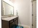 Bathroom featuring granite countertop and vanity at 4041 Woodward Walk Ln, Suwanee, GA 30024