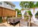 Lovely back deck with planters; enjoy gardening and outdoor relaxation in your private backyard retreat at 318 5Th Ne St, Atlanta, GA 30308