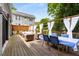 Inviting outdoor deck area perfect for entertaining and outdoor dining at 318 5Th Ne St, Atlanta, GA 30308
