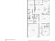 Detailed floor plan showcasing the layout of the home, including dimensions and room names at 3382 Long Creek Dr, Buford, GA 30519
