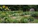 A community garden with raised garden beds and plots for growing vegetables at 8399 Lake Dr, Snellville, GA 30039