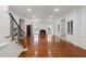 Spacious living room featuring hardwood floors and a fireplace at 3212 Arden Nw Rd, Atlanta, GA 30305