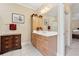 Bathroom with a single vanity and plenty of room at 6125 Fouts Mill Rd, Douglasville, GA 30135