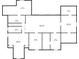 Detailed floor plan showcasing second level layout including bedrooms, bathrooms, and Gathering room at 6125 Fouts Mill Rd, Douglasville, GA 30135