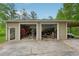 Spacious detached two-car garage/workshop, perfect for storage and hobbies at 6125 Fouts Mill Rd, Douglasville, GA 30135