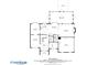 Detailed floor plan of the home showcasing the layout of the first floor and room dimensions at 6355 Stallion Dr, Cumming, GA 30040