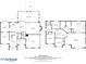 Detailed two-story floor plan showing layout with dimensions for living spaces at 6355 Stallion Dr, Cumming, GA 30040