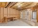 Spacious unfinished basement with exposed ceiling and open space to build to suit at 3527 Starwood Sw Trl, Lilburn, GA 30047