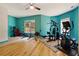 Spacious gym with a variety of workout equipment at 3380 Canon Bay Dr, Cumming, GA 30041