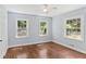 Bedroom with natural light and hardwood flooring at 491 Hemlock Sw Dr, Marietta, GA 30064