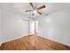 Bedroom featuring hardwood floors and a closet at 2683 Stardust Trl, Decatur, GA 30034