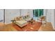 Comfortable living room with sliding glass doors that provide scenic views at 3270 Leslie Ne Ct, Atlanta, GA 30345
