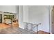 Open-concept living area showcasing stairs, stone floors, and hardwood leading to a bright, comfortable space at 3270 Leslie Ne Ct, Atlanta, GA 30345