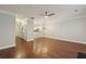 Spacious open-concept living room with hardwood floors and modern finishes at 3992 Camden Way, Alpharetta, GA 30005