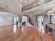 Open living space with hardwood floors, high ceilings, and an open concept design at 139 Grandmar Chase, Canton, GA 30115