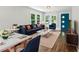 Cozy living room with stylish furnishings, hardwood floors, and an inviting atmosphere for relaxation at 308 Mcpherson Se Pl, Atlanta, GA 30316