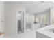 Relaxing bathroom with a separate shower and soaking tub at 3335 Ashton Dr, Suwanee, GA 30024