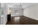 Spacious bedroom features a vaulted ceiling and large windows at 3335 Ashton Dr, Suwanee, GA 30024