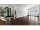 Spacious living room featuring dark hardwood floors and elegant decor at 3335 Ashton Dr, Suwanee, GA 30024