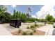 Picturesque community area with mailboxes, bocce ball court, and lush greenery at 423 Burton Dr, Alpharetta, GA 30009