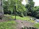 Large backyard with trees at 55 Beverly Ne Rd, Atlanta, GA 30309