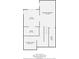 Basement floor plan with room dimensions for layout and design at 1330 Adams Sw Dr, Atlanta, GA 30311
