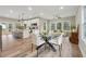 Open concept living space featuring a modern kitchen and dining area, perfect for entertaining at 1330 Adams Sw Dr, Atlanta, GA 30311