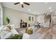 Spacious living area with modern furnishings, wood-look flooring, and abundant natural light at 1330 Adams Sw Dr, Atlanta, GA 30311