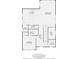Main floorplan featuring kitchen, living room, and bedroom at 1330 Adams Sw Dr, Atlanta, GA 30311