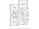 Upstairs floorplan featuring bedrooms, baths, and laundry room at 1330 Adams Sw Dr, Atlanta, GA 30311