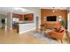 Inviting living room featuring hardwood floors, neutral walls, and abundant natural light at 1628 Briarcliff Ne Rd # 15, Atlanta, GA 30306