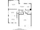 Detailed floorplan showing layout, dimensions, and room names for the first and second floors at 8826 Lakecrest Way, Union City, GA 30291
