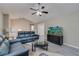 Inviting living room with vaulted ceiling, and plenty of natural light at 236 Fairview Dr, Dallas, GA 30157