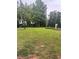 A fun backyard featuring a custom treehouse and a large grassy area for play at 3014 Echols Rd, Cumming, GA 30041
