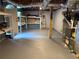 Unfinished basement with plenty of room for storage and a furnace for heating at 3014 Echols Rd, Cumming, GA 30041