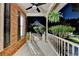 Covered front porch provides ample space for relaxing at 5335 Bannergate Dr, Johns Creek, GA 30022