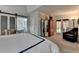 Main bedroom featuring ensuite bathroom, sitting area and french doors at 5335 Bannergate Dr, Johns Creek, GA 30022
