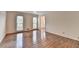 Bright and airy living room features hardwood floors and neutral walls at 478 Guilford Cir, Marietta, GA 30068